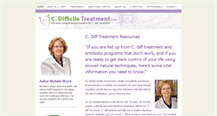 Desktop Screenshot of c-difficile-treatment.com